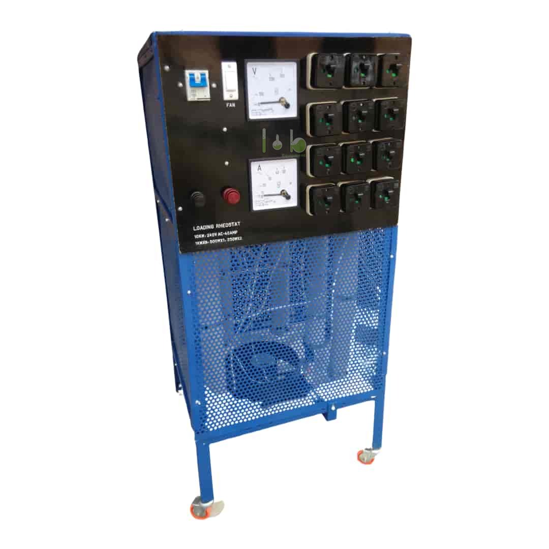 Heavy-Duty 10 kW Resistive Load Bank